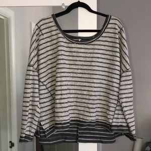 Free People Striped Sweater